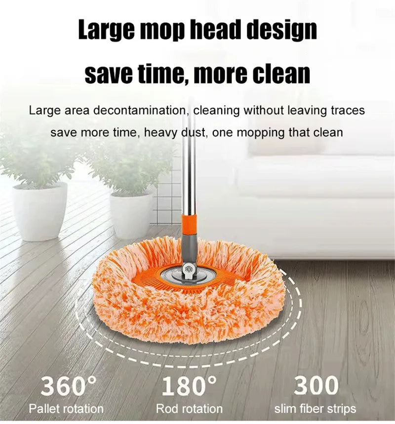 360° Rotatable Adjustable Cleaning Mop
