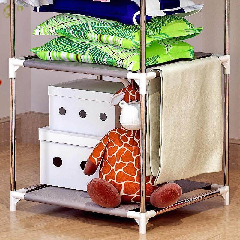 Attachable Cloth Hanging Shelf