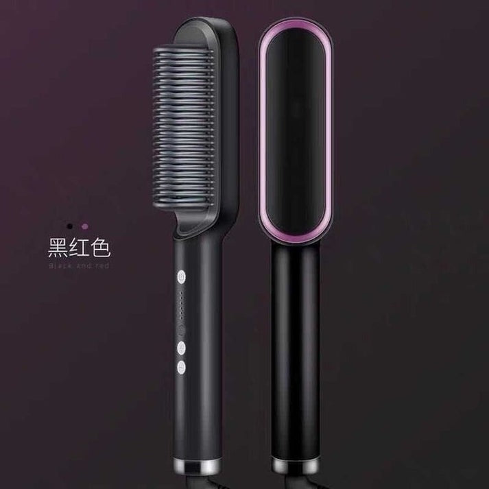 Electric Comb Hair Straightener Unisex Curling Iron
