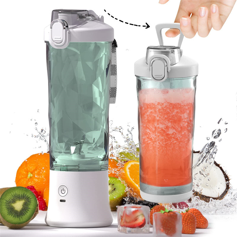 Enjoy Freshly Blended Fruits and Veggies Anywhere With a Portable Blender
