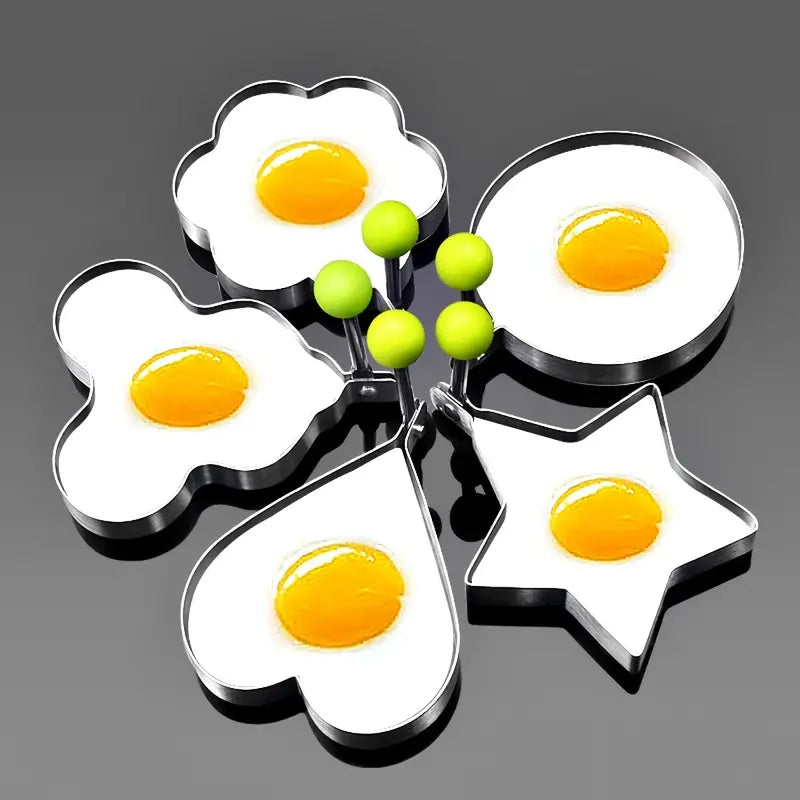 Stainless Steel Fried Egg Molds - Set of 4