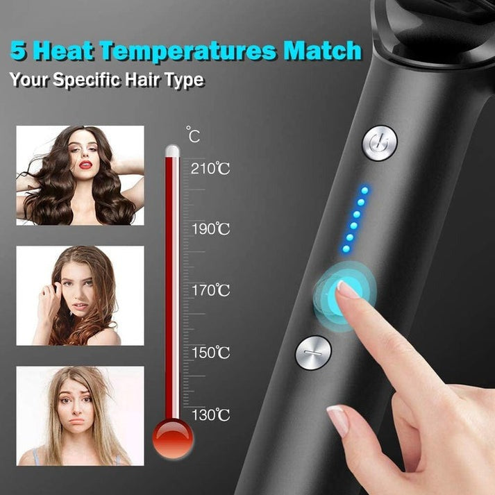 Electric Comb Hair Straightener Unisex Curling Iron