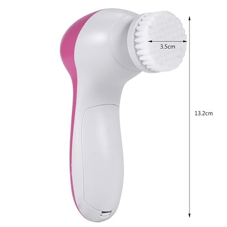 5 in 1 Electric Facial Cleaner Face Skin Care Brush Massager