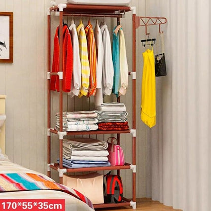 Attachable Cloth Hanging Shelf